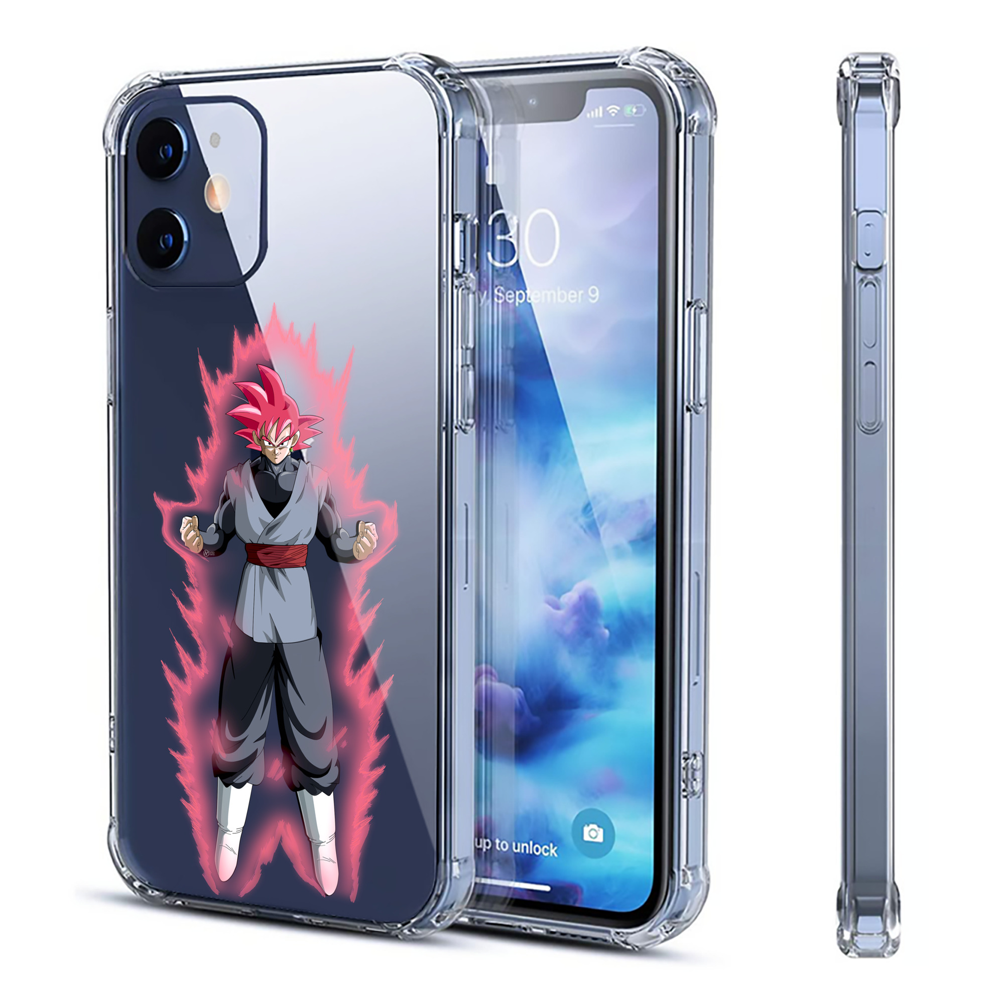 （画像用） ドラゴンボール ベジット DRAGON BALL Vegetto 【iPhone 12シリーズ対応】透明スマホケース（クリアソフトケース）